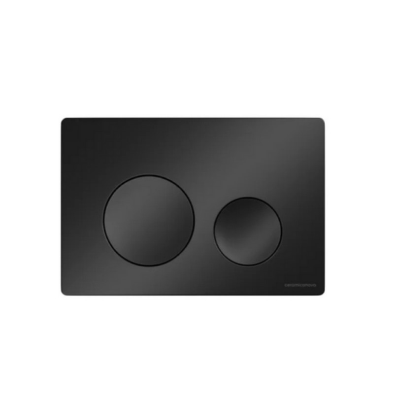 Инсталляция Ceramicanova Balance CN1905_121001MB, с безободковым унитазом Mono, сиденье микролифт, клавиша Circle черная матовая