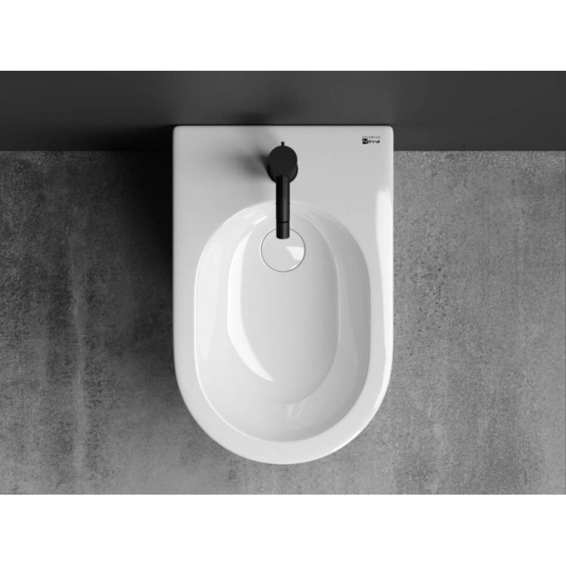 Биде Ceramicanova Star CN1906 36 x 55 x 41 см, напольное, сантехфарфор