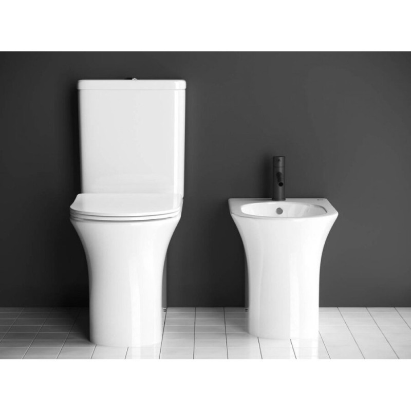Биде Ceramicanova Star CN1906 36 x 55 x 41 см, напольное, сантехфарфор