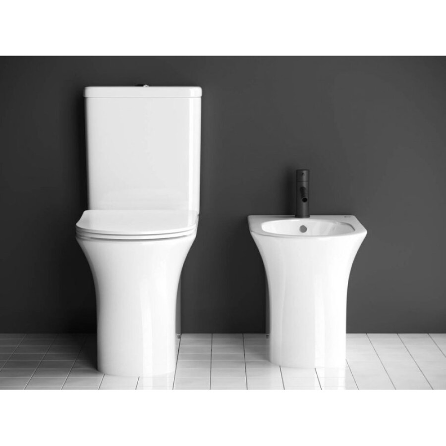 Биде Ceramicanova Star CN1906 36 x 55 x 41 см, напольное, сантехфарфор