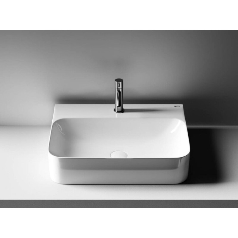 Раковина Ceramicanova Aura CN2001 61 x 48 x 14 см, подвесная, без перелива, сантехфарфор