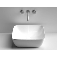 Раковина Ceramicanova Form CN2002 41 x 41 x 14.5 см, накладная, без перелива, сантехфарфор