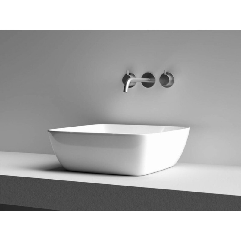 Раковина Ceramicanova Form CN2002 41 x 41 x 14.5 см, накладная, без перелива, сантехфарфор