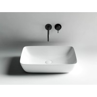 Раковина Ceramicanova Form CN2003 58 x 38 x 14.5 см, накладная, без перелива, сантехфарфор