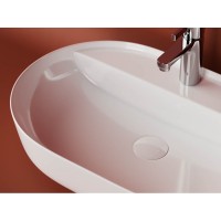 Раковина Ceramicanova Modo CN2004 61 x 45 x 13.5 см, накладная, с плоскостью под смеситель, сантехфарфор