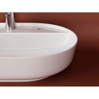Раковина Ceramicanova Modo CN2004 61 x 45 x 13.5 см, накладная, с плоскостью под смеситель, сантехфарфор