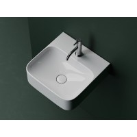 Раковина Ceramicanova Aura CN2005, 45 см, подвесная, сантехфарфор, цвет белый