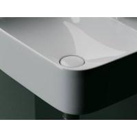 Раковина Ceramicanova Aura CN2005, 45 см, подвесная, сантехфарфор, цвет белый