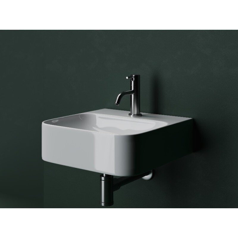 Раковина Ceramicanova Aura CN2005, 45 см, подвесная, сантехфарфор, цвет белый