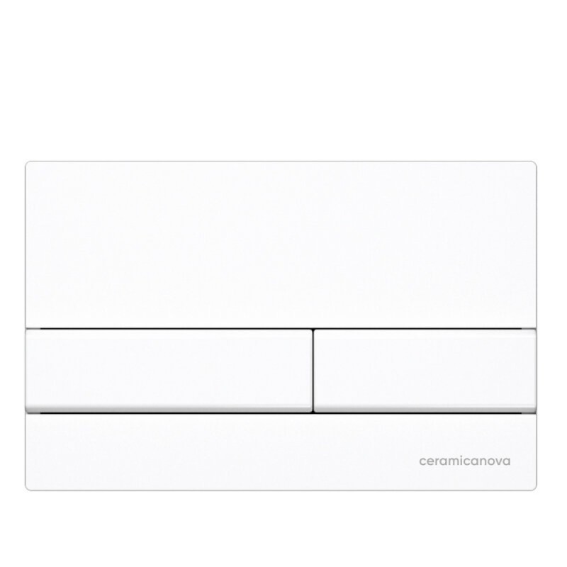 Инсталляция Ceramicanova Envision с унитазом Ceramicanova Play CN3001_1002W_1000 Rimless CN3001, крышка микролифт, клавиша Flat белый матовый