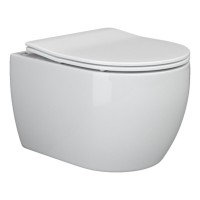 Инсталляция Ceramicanova Envision с унитазом Ceramicanova Play CN3001_1002W_1000 Rimless CN3001, крышка микролифт, клавиша Flat белый матовый