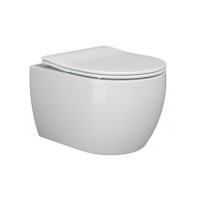 Инсталляция Ceramicanova Balance CN3001_121001CH, с безободковым унитазом Play, сиденье микролифт, клавиша Circle хром