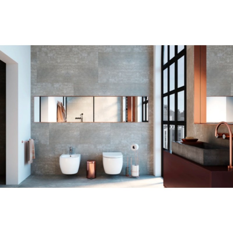 Инсталляция Ceramicanova Balance CN3001_121001MB, с безободковым унитазом Play, сиденье микролифт, клавиша Circle черная матовая