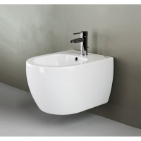 Биде Ceramicanova Play CN3002 37 x 49 x 30 см подвесное, сантехфарфор