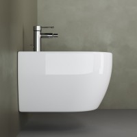 Биде Ceramicanova Play CN3002 37 x 49 x 30 см подвесное, сантехфарфор
