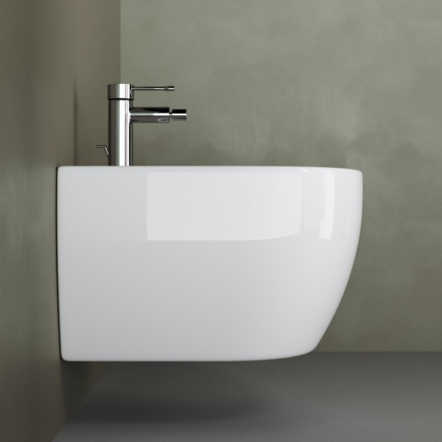 Биде Ceramicanova Play CN3002 37 x 49 x 30 см подвесное, сантехфарфор