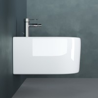 Биде Ceramicanova Moments CN3004 37 x 49 x 30 см подвесное, сантехфарфор