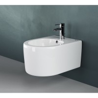 Биде Ceramicanova Moments CN3004 37 x 49 x 30 см подвесное, сантехфарфор