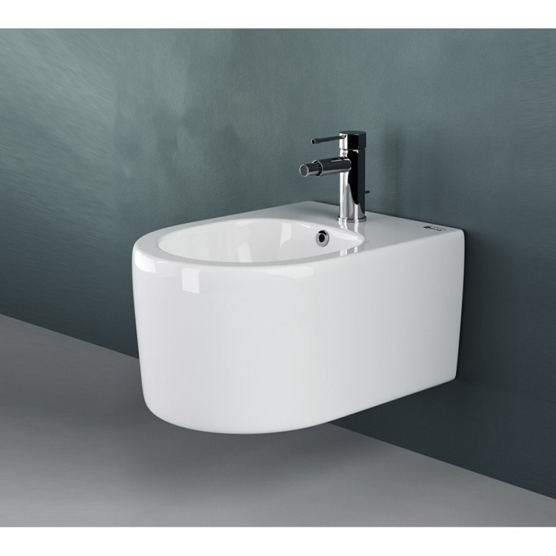 Биде Ceramicanova Moments CN3004 37 x 49 x 30 см подвесное, сантехфарфор