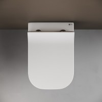 Подвесной унитаз Ceramicanova New Day Rimless CN3005 35 x 51 x 36 см безободковый, с сиденьем Soft Close, сантехфарфор
