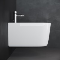 Биде Ceramicanova New Day CN3006 35 x 51 x 32 см подвесное, сантехфарфор