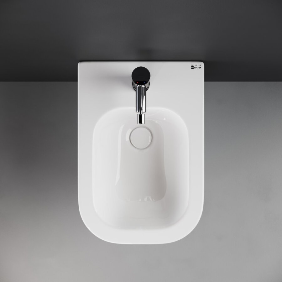 Биде Ceramicanova New Day CN3006 35 x 51 x 32 см подвесное, сантехфарфор