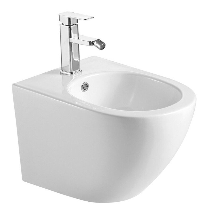 Подвесное биде Ceramicanova Forma белое, CN3010, сантехфарфор