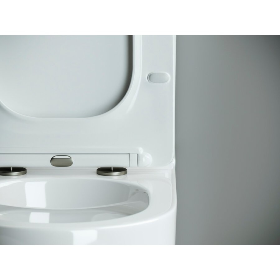 Напольный безободковый унитаз Ceramicanova Metropol CN4001 Rimless, крышка микролифт, сантехфарфор