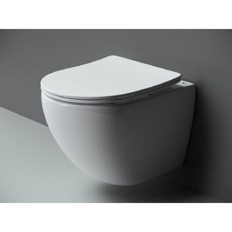 Сет 4 в 1: инсталляция Ceramicanova Envision с подвесным унитазом Metropol CN4002_1001CH_1000 Rimless CN4002, сантехфарфор, шумоизоляция, кнопка смыва Round хром