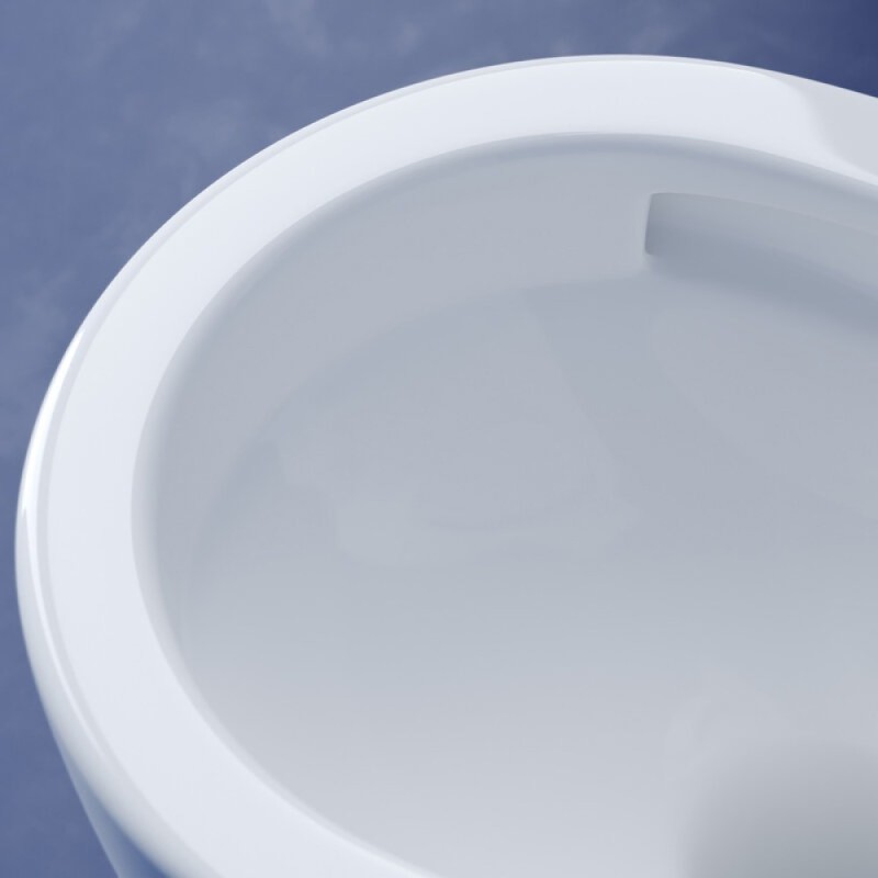 Подвесной безободковый унитаз Ceramicanova Metropol CN4002T Rimless, смыв торнадо, крышка микролифт, сантехфарфор