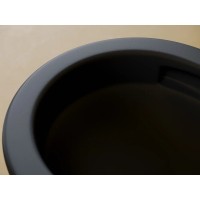 Подвесной унитаз Ceramicanova Metropol CN4002TMB, безободковый, смыв торнадо, крышка-сиденье микролифт, черный матовый, сантехфарфор