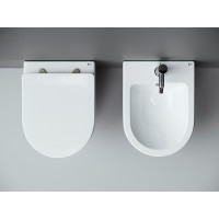 Подвесное биде Ceramicanova Metropol CN4003, сантехфарфор