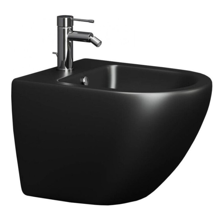 Подвесное биде Ceramicanova Metropol черный матовый, CN4003MB, сантехфарфор