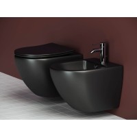 Подвесное биде Ceramicanova Metropol черный матовый, CN4003MB, сантехфарфор