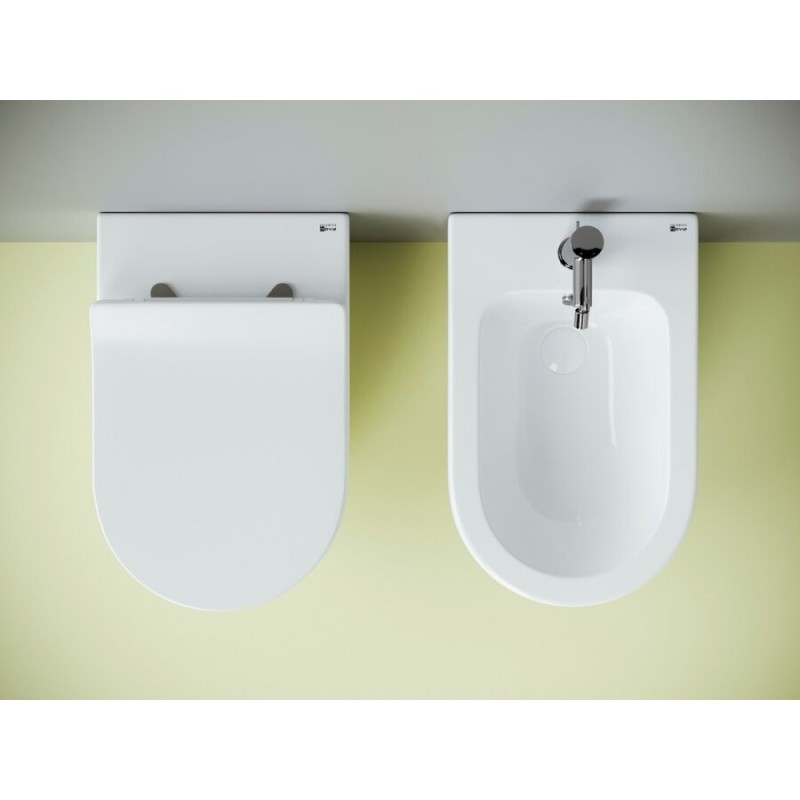Биде Ceramicanova Metropol CN4005, напольное, сантехфарфор