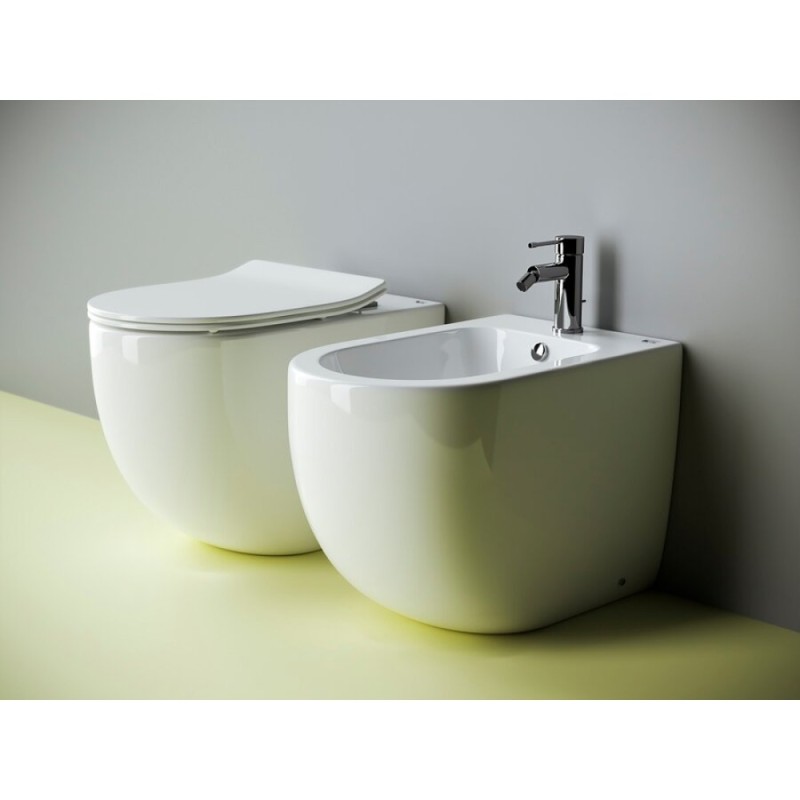 Биде Ceramicanova Metropol CN4005, напольное, сантехфарфор