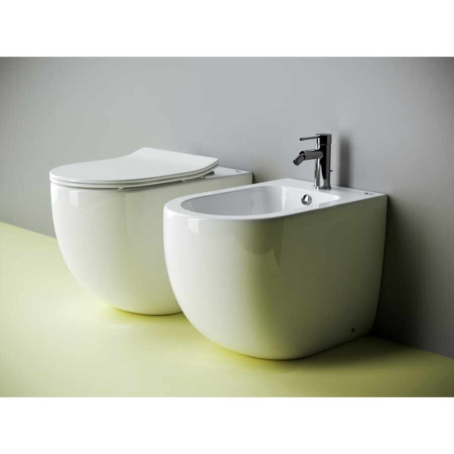 Биде Ceramicanova Metropol CN4005, напольное, сантехфарфор