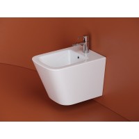 Биде Ceramicanova Union CN4010, подвесное, белое, сантехфарфор