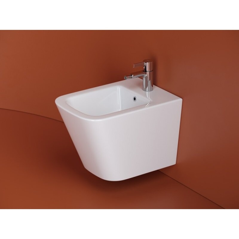 Биде Ceramicanova Union CN4010, подвесное, белое, сантехфарфор