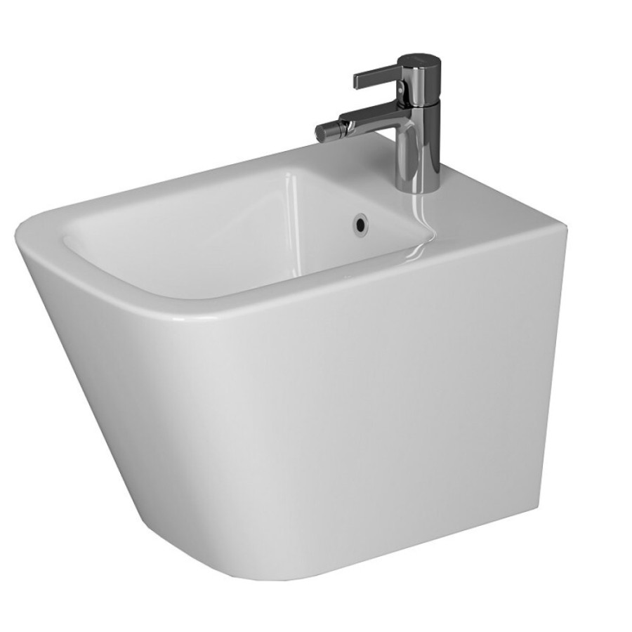 Биде Ceramicanova Union CN4010, подвесное, белое, сантехфарфор