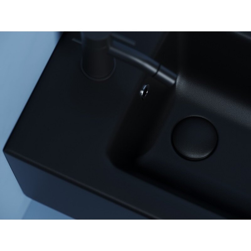 Биде Ceramicanova Union CN4010MB, подвесное, черное матовое, сантехфарфор