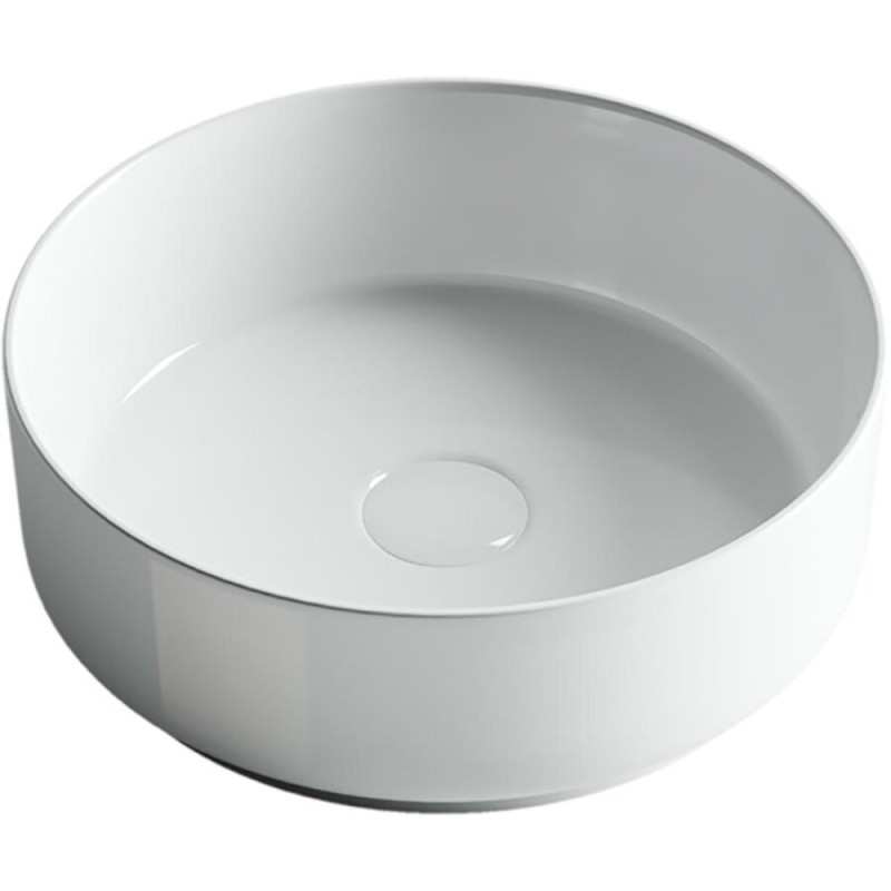Раковина Ceramicanova CN5001 36 x 36 x 12 см накладная, круглая, без перелива, сантехфарфор