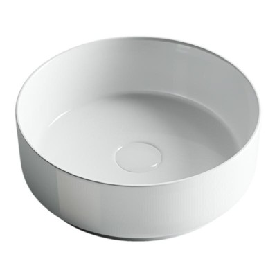 Раковина Ceramicanova CN5001 36 x 36 x 12 см накладная, круглая, без перелива, сантехфарфор