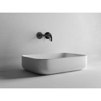 Раковина Ceramicanova CN5004 60 x 42 x 14 см, накладная, прямоугольная, без перелива, сантехфарфор