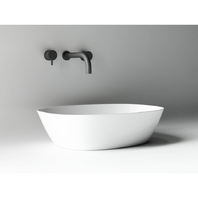 Раковина Ceramicanova Element CN5005, 50 x 38 x 14 см, накладная, белая, сантехфарфор