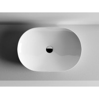 Раковина Ceramicanova CN5009 60 x 41.5 x 13.5 см, накладная, овальная, без перелива, сантехфарфор