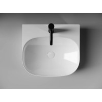Раковина Ceramicanova Element CN5011 49 x 44.5 x 14.5 см, накладная, прямоугольная, с переливом, сантехфарфор