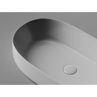 Раковина Ceramicanova Element CN5022 67.5 x 35 x 14 см, накладная, овальная, без перелива, сантехфарфор