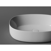 Раковина Ceramicanova Element CN5023 54 x 35 x 14.5 см, накладная, овальная, без перелива, сантехфарфор