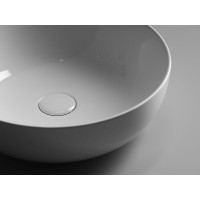 Раковина Ceramicanova Element CN5024 42 x 42 x 13 см, накладная, круглая, без перелива, сантехфарфор